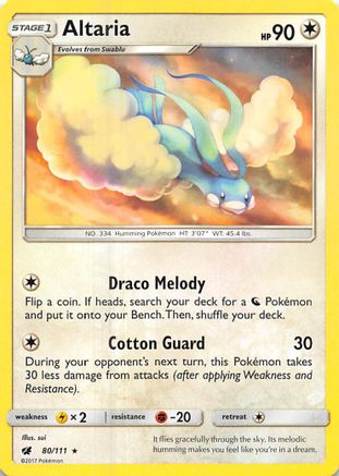 Altaria 080  - Rare