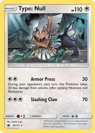 Type: Null 089  - Holofoil - Holo Rare