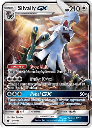 Silvally GX (90/111) [Soleil et Lune : Invasion Pourpre] 