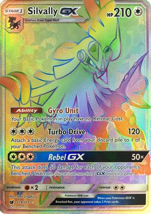 Silvally GX (Secret)  - Holofoil - Secret Rare
