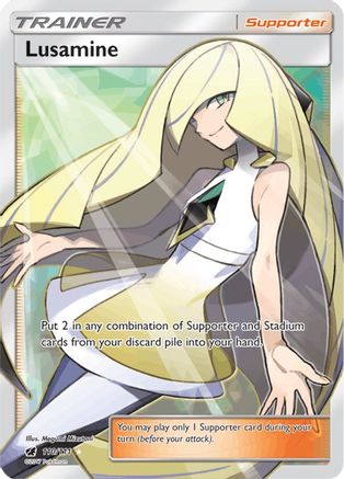 Lusamine (Full Art) 110  - Holofoil - Ultra Rare