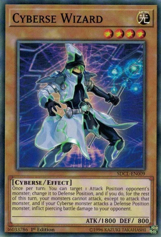 Cyberse Wizard (SDCL-EN009) - Common