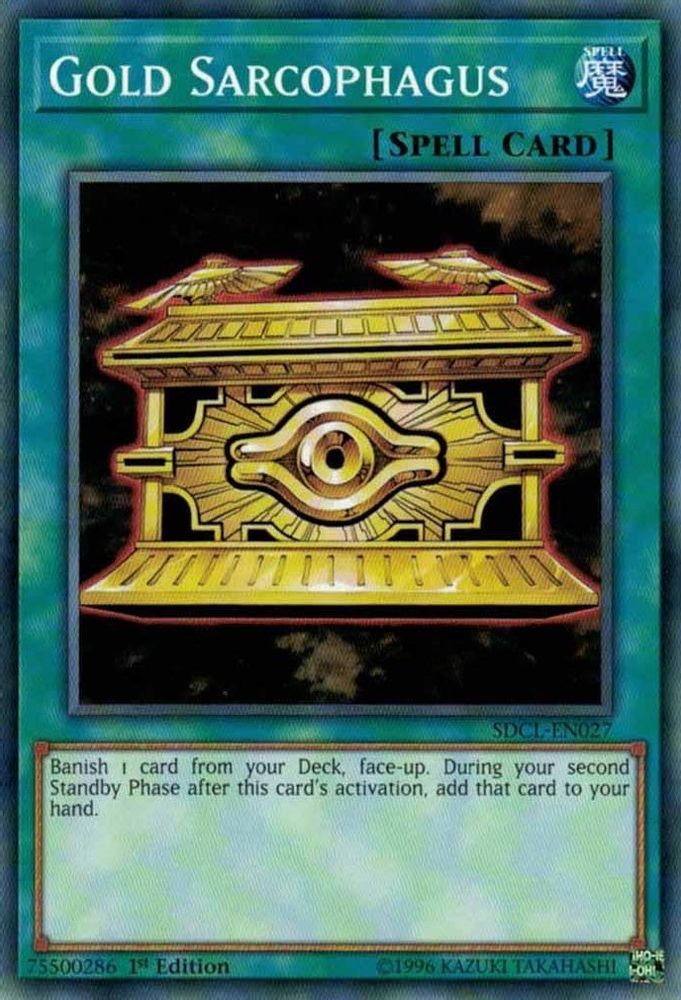 Gold Sarcophagus (SDCL-EN027) - Common