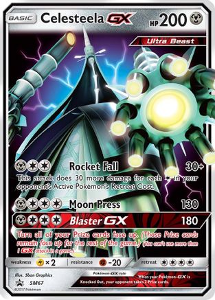 Celesteela GX - SM67  - Holofoil - Promo