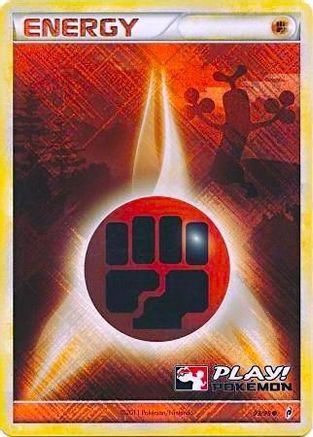Fighting Energy (Play! Pokemon) 093/095  - Holofoil - Promo