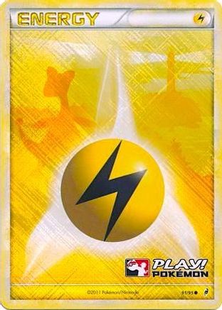 Lightning Energy (Play! Pokemon) 091/095  - Holofoil - Promo