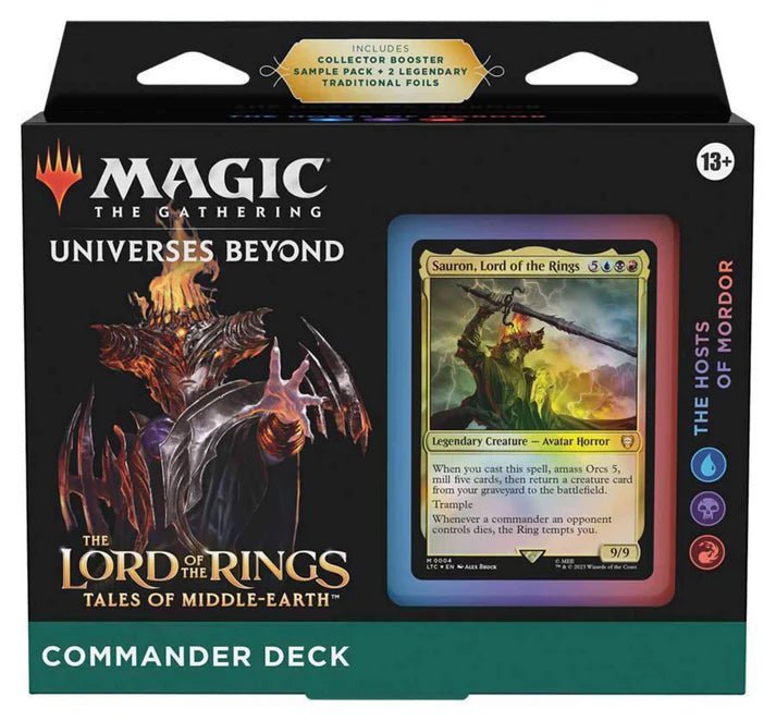 Magic The Gathering - The Lord of the Rings: Tales of Middle-earth: Commander - Commander Deck - The Hosts of Mordor