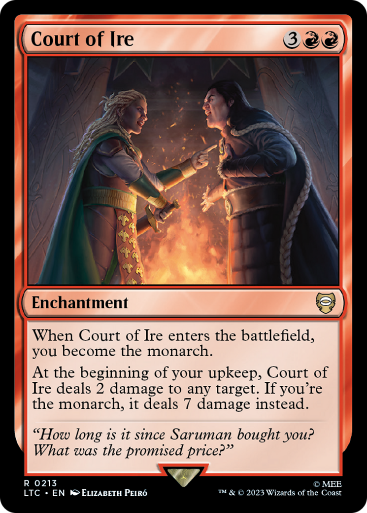 Court of Ire [Le Seigneur des Anneaux : Contes du Commandant de la Terre du Milieu] 
