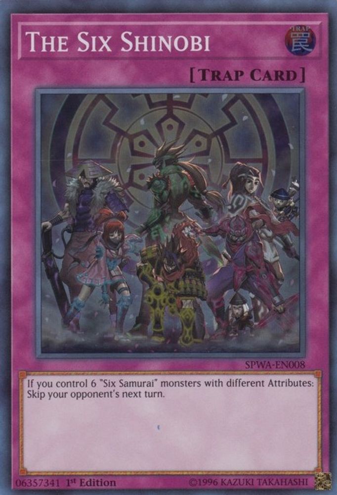 The Six Shinobi (SPWA-EN008) - Super Rare