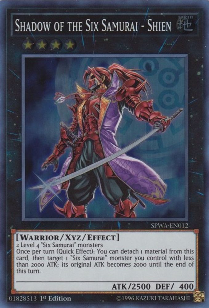 Shadow of the Six Samurai - Shien (SPWA-EN012) - Super Rare