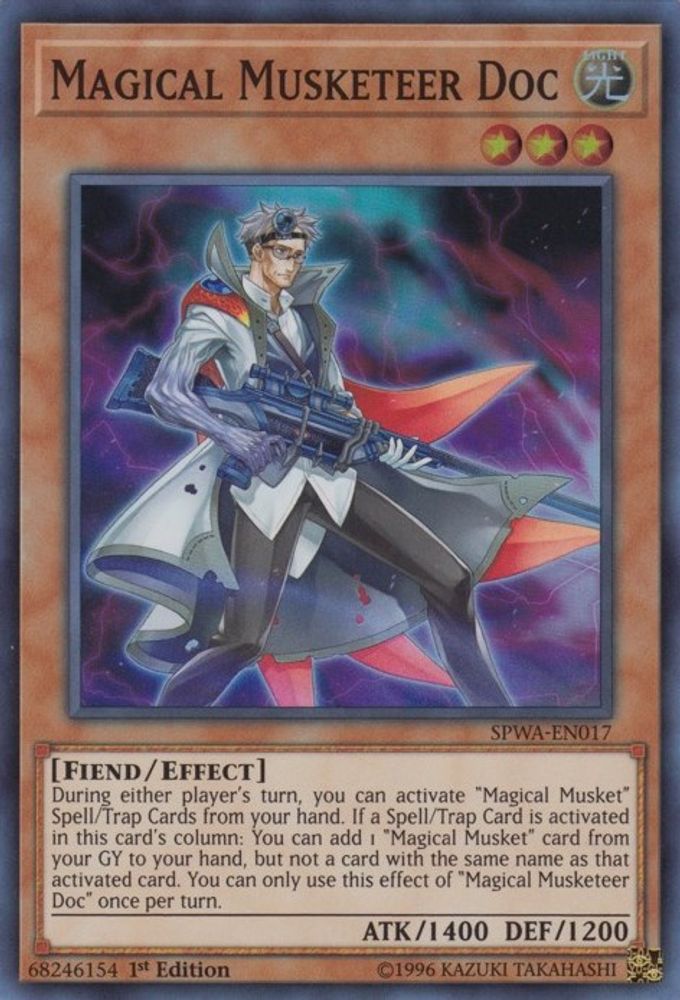 Magical Musketeer Doc (SPWA-EN017) - Super Rare