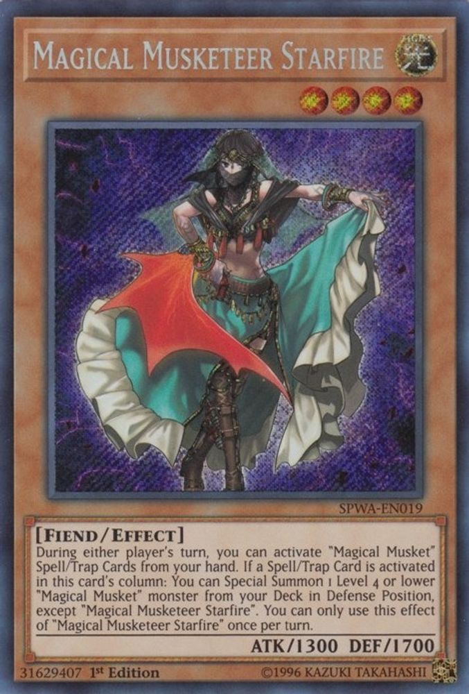 Mousquetaire magique Starfire [SPWA-EN019] Secret Rare 