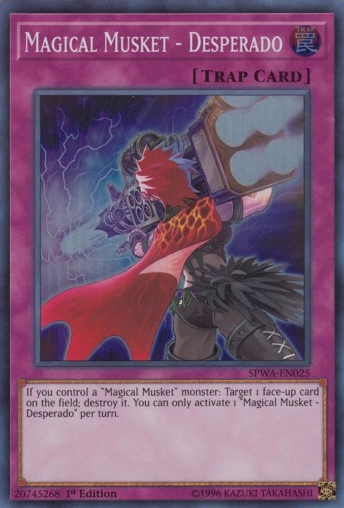 Magical Musket - Desperado (SPWA-EN025) - Super Rare