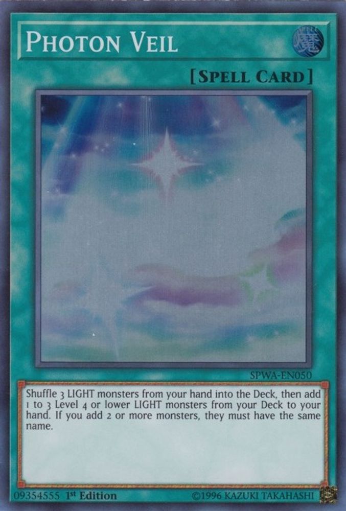 Photon Veil (SPWA-EN050) - Super Rare