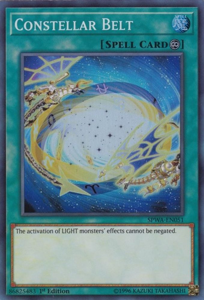 Constellar Belt (SPWA-EN051) - Super Rare