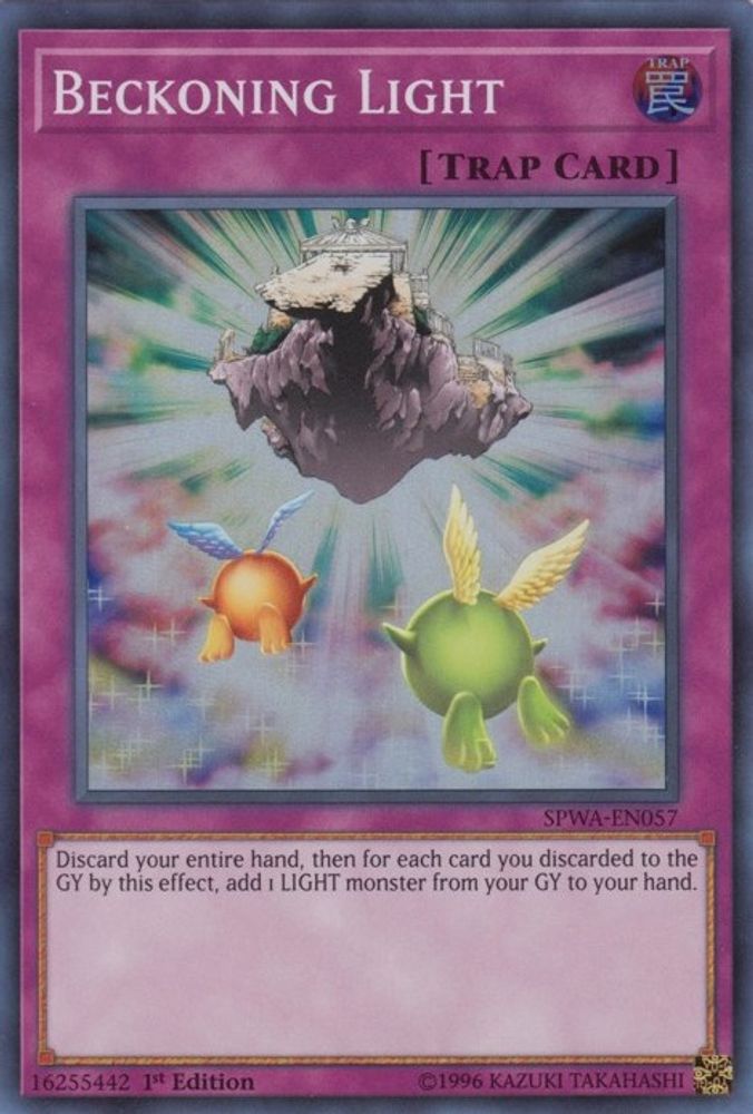 Beckoning Light (SPWA-EN057) - Super Rare