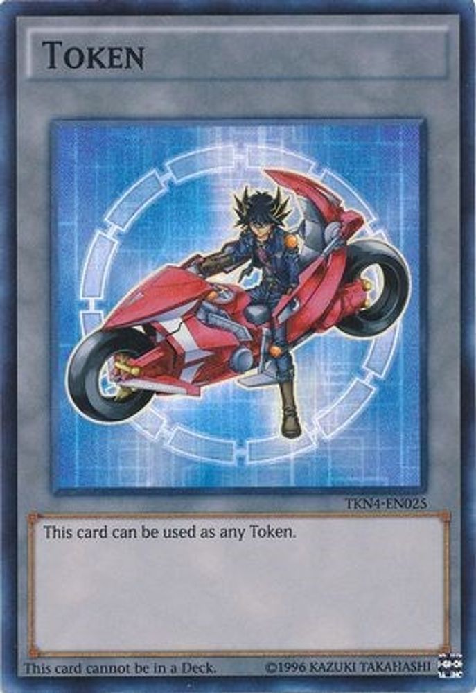 Token: Yusei Fudo (TKN4-EN025) - Super Rare