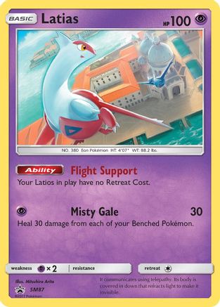 Latias SM87  - Holofoil - Promo