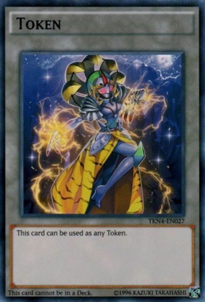 Jeton (Mithra le vassal du tonnerre) [TKN4-EN027] Super Rare 