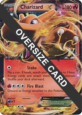 Charizard EX (11/106) (carte géante) [XY : Flashfire] 
