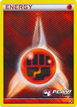 Fighting Energy (Play! Pokemon) 110/114  - Holofoil - Promo