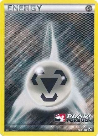 Metal Energy (Play! Pokemon) 112/114  - Holofoil - Promo