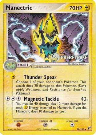 Manectric - 38/107 (Prerelease)/107  - Promo