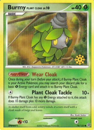 Burmy (Plant Cloak) - 78/132/132  - Promo