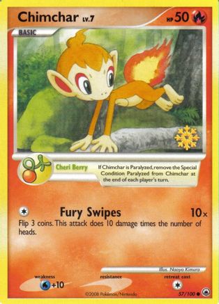 Chimchar - 57/100/100  - Promo