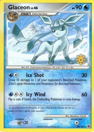 Glaceon - 20/100/100  - Promo