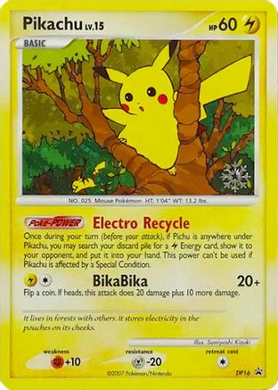 Pikachu - DP16  - Holofoil - Promo