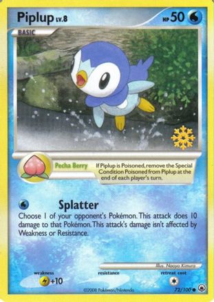 Piplup - 72/100/100  - Promo