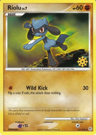 Riolu - 61/130/130  - Promo
