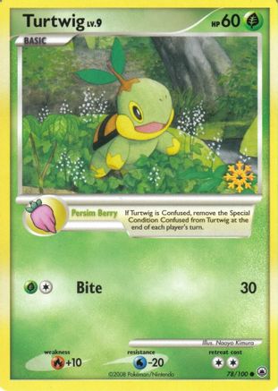 Turtwig - 78/100/100  - Promo