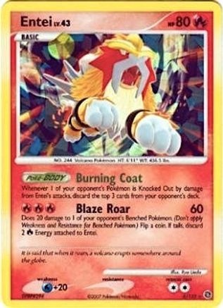 Entei (Cracked Ice Holo) 004/132  - Holofoil - Promo