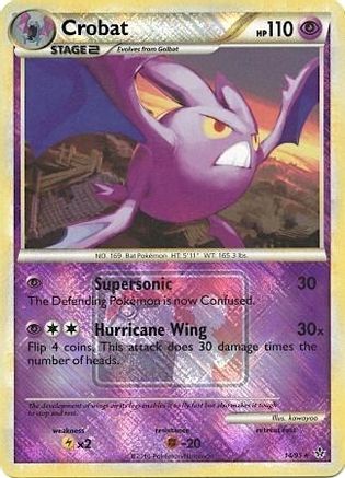 Crobat (League Promo) 014/95  - Reverse Holofoil - Promo
