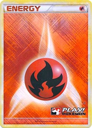 Fire Energy (2010 Play! Pokemon)  - Holofoil - Promo