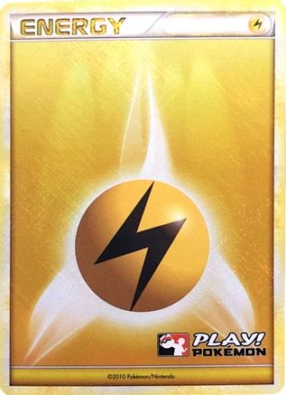 Lightning Energy (2010 Play! Pokemon)  - Holofoil - Promo