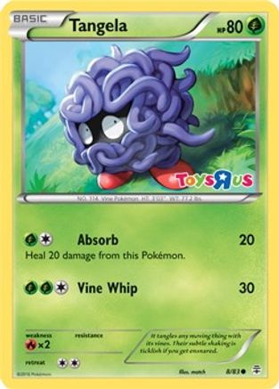 Tangela (Toys R Us Promo) 008/83  - Holofoil - Promo