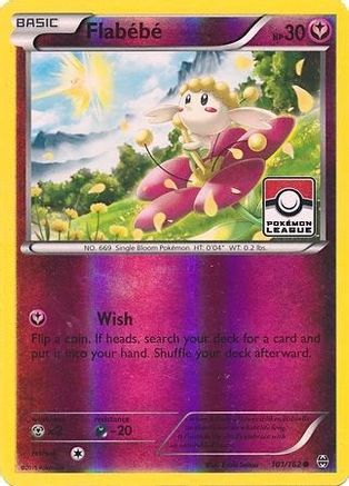 Flabebe (Pokemon League) 101/162  - Reverse Holofoil - Promo