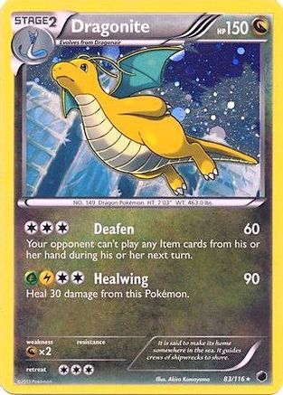 Dragonite - 83/116 (Cosmos Holo)/116  - Holofoil - Promo