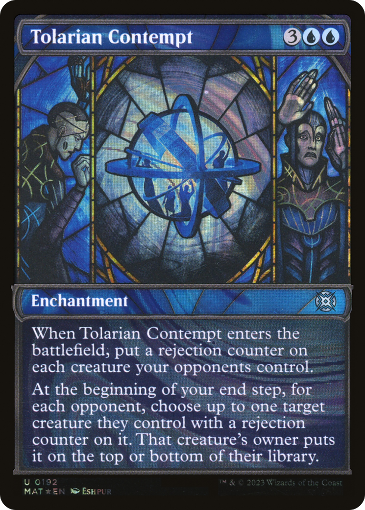 Mépris tolarien (Showcase Halo Foil) [Marche de la machine : les conséquences] 