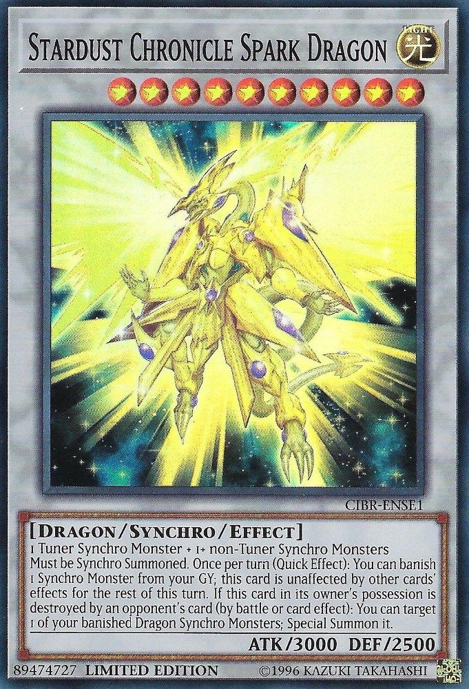 Stardust Chronicle Spark Dragon (CIBR-ENSE1) - Super Rare