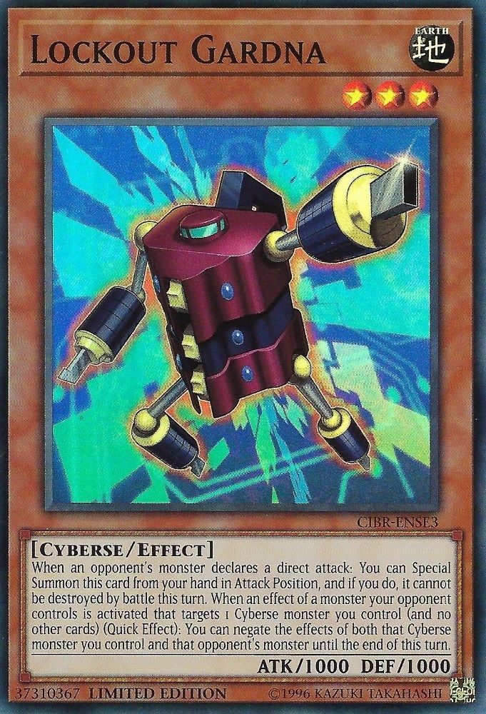 Lockout Gardna (CIBR-ENSE3) - Super Rare