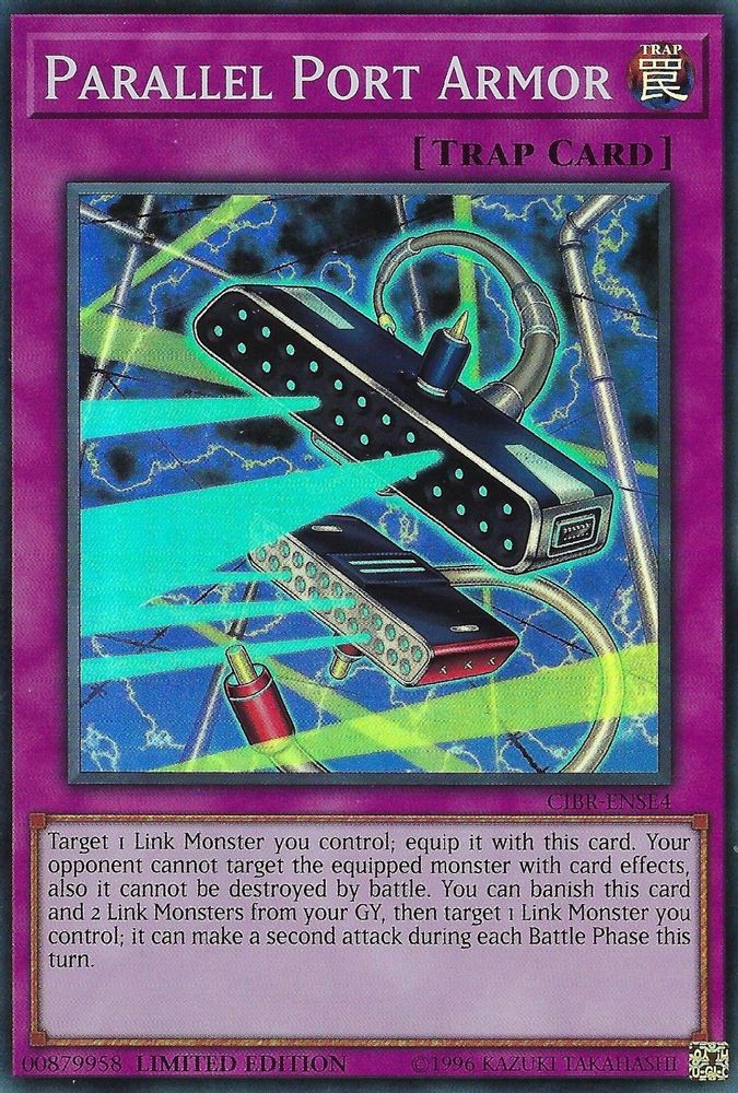 Parallel Port Armor (CIBR-ENSE4) - Super Rare
