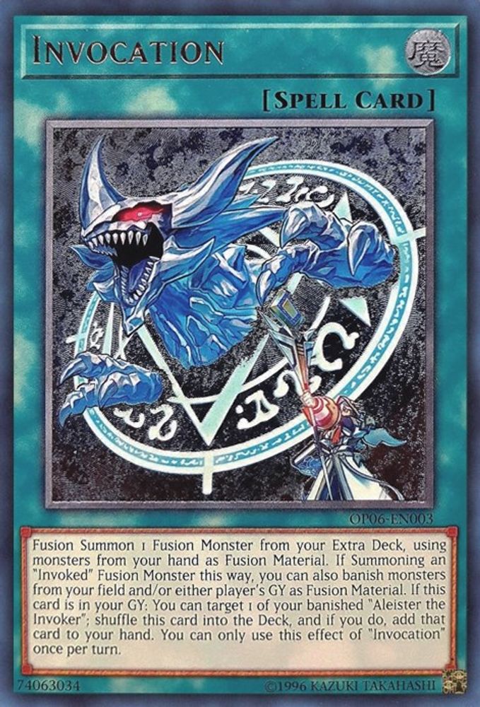 Invocation (UTR) (OP06-EN003) - Ultimate Rare