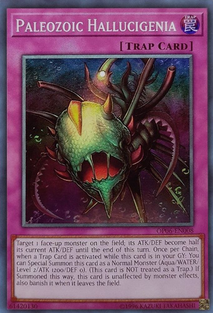 Paleozoic Hallucigenia (OP06-EN008) - Super Rare