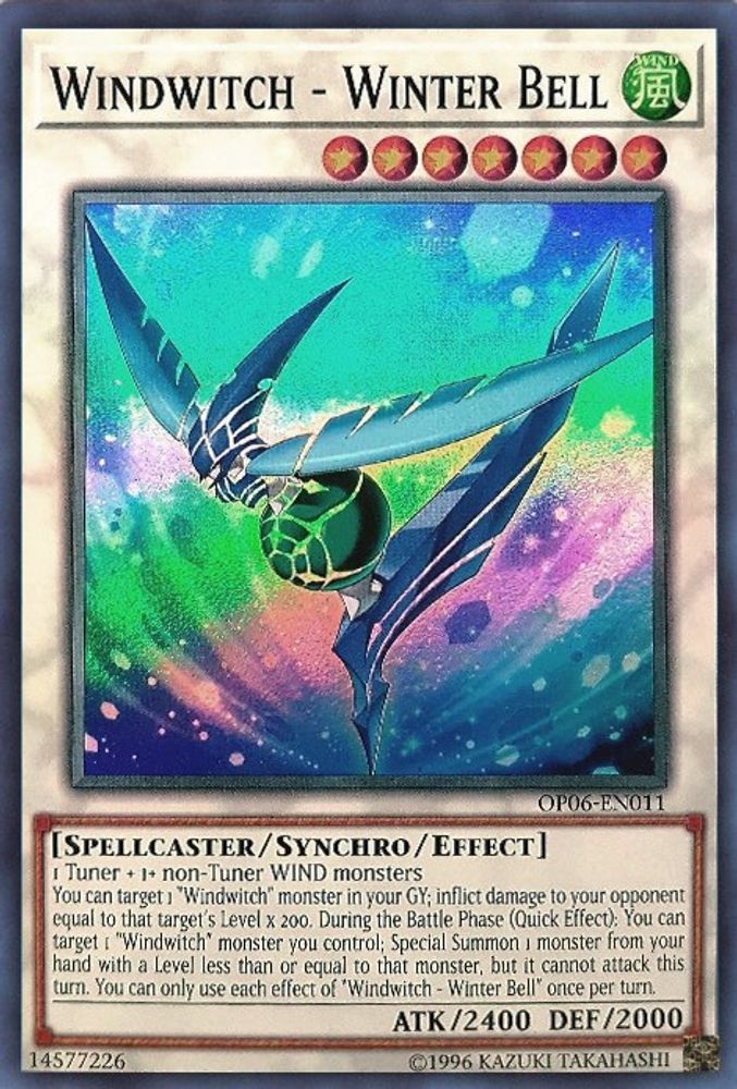 Windwitch - Winter Bell (OP06-EN011) - Super Rare