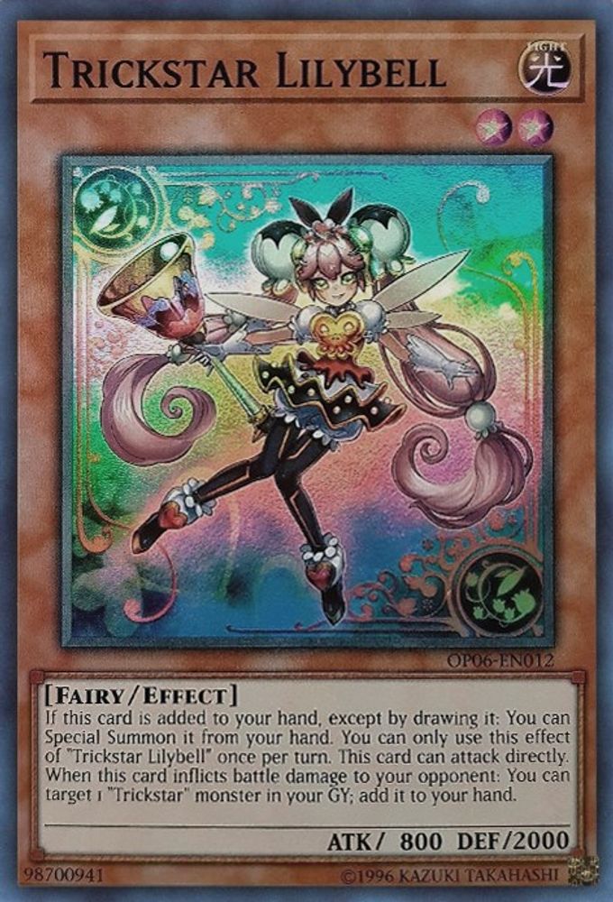 Trickstar Lilybell (OP06-EN012) - Super Rare