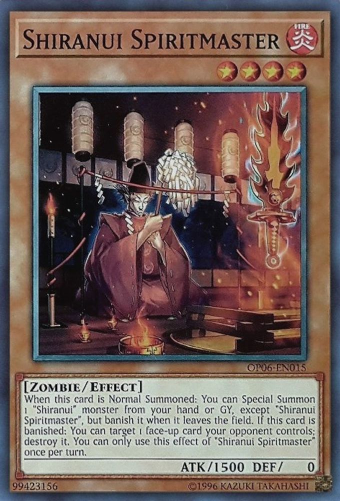 Shiranui Spiritmaster (OP06-EN015) - Common